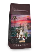 Корм Landor Puppy для щенков всех пород от 1 до 18 месяцев с уткой и рисом