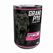Банки Grand Prix для собак с аппетитными кусочками баранины с тыквой в соусе