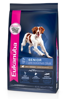 Корм Eukanuba Senior Dog All Breed для пожилых собак всех пород