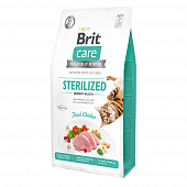 Сухой Корм Brit Care Cat Sterilized Urinary Health для кошек с профилактикой МКБ