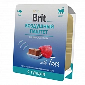 Ламистеры Brit Premium Adult Воздушный паштет для взрослых кошек с тунцом