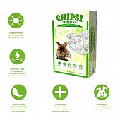 Наполнитель/подстилка Chipsi CareFresh Pure White белый для птиц и мелких домашних животных