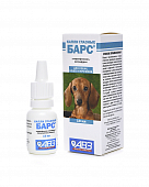Капли "Барс" для профилактики и лечения болезней глаз у собак, кошек и кроликов