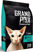 Сухой Корм Grand Prix Sterilised для взрослых стерилизованных кошек с кроликом