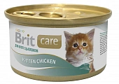 Консервы Brit Care Kitten Chicken для котят с курицей Консервы Brit Care Kitten Chicken для котят с курицей