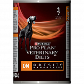 Банки Purina Pro Plan Veterinary Diets (OM) Obesity Management для собак. Снижение и поддержание веса