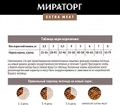 Сухой Корм Мираторг Extra Meat для домашних кошек с говядиной Black Angus