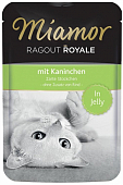 Паучи Miamor Ragout Royal для кошек с кроликом в желе Паучи Miamor Ragout Royal для кошек с кроликом в желе