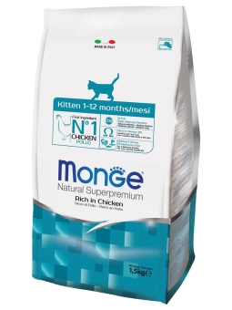 Корм Monge Cat Daily Line для котят и беременных кошек из курицы