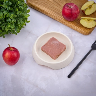 Ламистеры Monge Dog Fruit паштет для собак с ягнёнком и яблоком