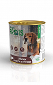 Банки Frais Holistic Dog для собак мясное ассорти с печенью