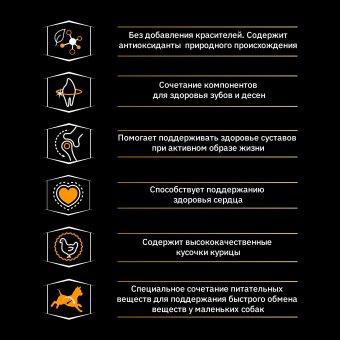 Корм Pro Plan Optihealth для взрослых собак мелких и карликовых пород с курицей 2,5+500кг