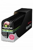 Ламистеры Alphapet Superpremium для собак с чувствительным пищеварением с кроликом и яблоком Ламистеры Alphapet Superpremium для собак с чувствительным пищеварением с кроликом и яблоком