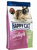 Сухой Корм Happy Cat Supreme Fit&Well Adult Sterilised Пастбищный ягненок для стерилизованных кошек