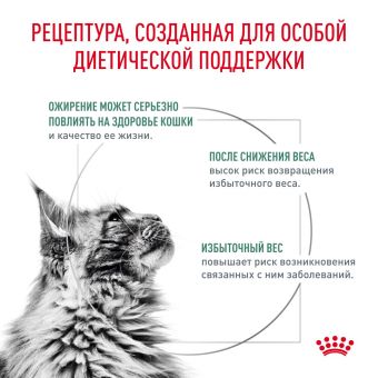 Корм Royal Canin Satiety Weight Management SAT34 для кошек при избыточном весе