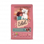 Корм Edel Adult Medium & Maxi Lamb полнорационный для взрослых собак средних и крупных...