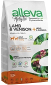 Корм Alleva Holistic Dog Lamb&Venison для взрослых собак средних/крупных пород с...