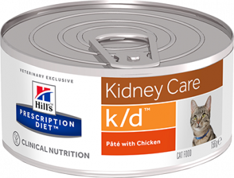 Консервы Hill's Prescription Diet K/D для кошек. Поддержание здоровья почек