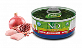 Консервы Farmina N&D Kitten Prime Chicken & Pomegranate для котят с курицей и гранатом Консервы Farmina N&D Kitten Prime Chicken & Pomegranate для котят с курицей и гранатом