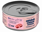 Банки Original Choice Monoprotein Adult Mini для собак мелких пород 100% говядины
