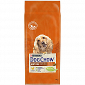Сухой Корм Dog Chow Mature Adult для взрослых собак от 5 лет с курицей 