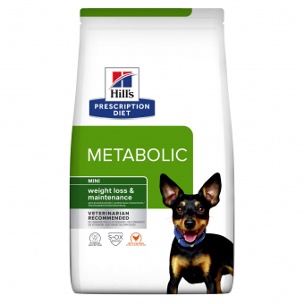Корм Hill's Prescription Diet Metabolic Mini для собак мелких пород. Улучшение метаболизма и контроль веса