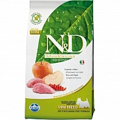 Сухой Корм Farmina N&D Adult Grain Free Mini беззерновой для собак мелких пород кабан и яблоко Сухой Корм Farmina N&D Adult Grain Free Mini беззерновой для собак мелких пород кабан и яблоко
