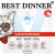 Ламистеры Best Dinner Vet Profi Gastrointestinal для кошек с чувствительным пищеварением нежный паштет из индейки