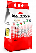 Наполнитель ECO-Premium для кошачьего лотка древесный с запахом ромашки