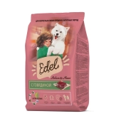 Сухой корм Edel Adult Medium & Maxi Beef полнорационный для взрослых собак средних и...