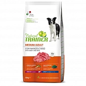 Сухой Корм Natural Trainer Adult Dog Medium Beef для собак средних пород с говядиной и рисом