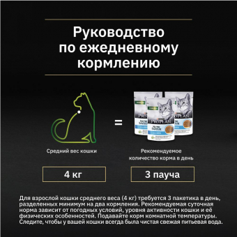 Паучи Pro Plan Nutrisavour Steril для стерилизованных кошек с треской паштет