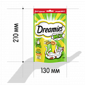 Лакомство Dreamies для кошек с Мискс с курицей и мятой Лакомство Dreamies для кошек с Мискс с курицей и мятой