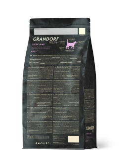 Корм Grandorf Fresh Cat Lamb Sterilised свежее мясо ягненка с бататом для стерелизованных кошек