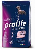 Сухой Корм Prolife Grain Free Sensitive Mini для собак мелких пород беззерновой со свежим мясом свинины