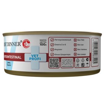 Консервы Best Dinner Vet Profi Exclusive Gastro Intestinal для кошек с чувствительным пищеварением паштет из дичи