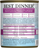 Банки Best Dinner Exclusive Urinary для собак с профилактикой мочекаменной болезни с...