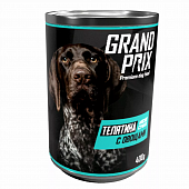 Банки Grand Prix для собак нежное суфле телятины с овощами