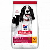 Сухой Корм Hill's Science Adult Dog Medium Breed Chicken для взрослых собак средних пород с курицей