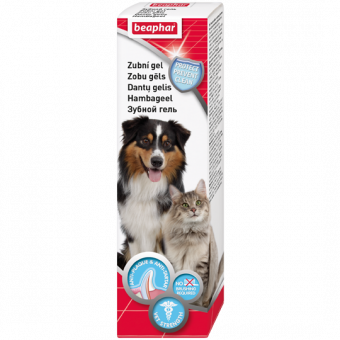 Гель Beaphar для чистки зубов и освежения дыхания у собак и кошек