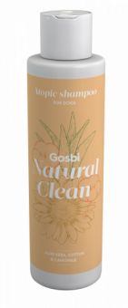 Шампунь GOSBI Natural Clean из натуральных компонентов для собак с чувствительной кожей