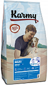 Сухой Корм Karmy Adult Dog Maxi для взрослых собак крупных пород с индейкой