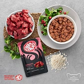Паучи Enso Basic полнорационный корм для взрослых кошек кусочки в соусе с говядиной Паучи Enso Basic полнорационный корм для взрослых кошек кусочки в соусе с говядиной