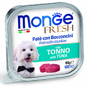 Паштет Monge Dog Fresh для собак с тунцом