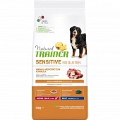 Сухой Корм Natural Trainer Sensitive Plus Adult Duck для взрослых собак средних и крупных пород с уткой (Без глютена)