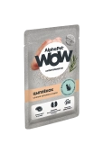 Паучи Alphapet Wow для взрослых кошек с цыплёнком