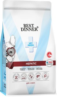 Корм Best Dinner Vet Profi Hepatic при заболеваниях печени для взрослых собак