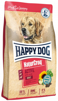 Корм Happy Dog NaturCroq Adult Active для взрослых собак всех пород с повышенной активностью