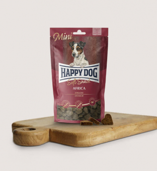 Лакомство HAPPY DOG SoftSnack для собак Мини Африка