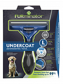 Фурминатор FURminator Undercoat deShedding Tool для крупных собак с длинной шерстью